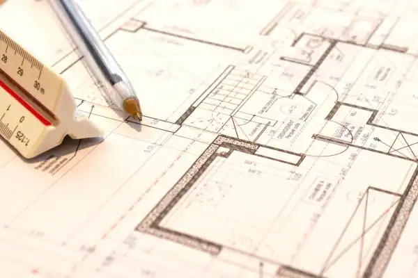 Image of architect Nottinghamshire drawings